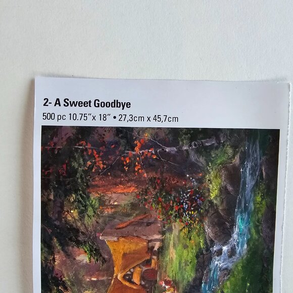 Disney Snow White Goodbye 500 Piece Jigsaw Puzzle Complete No Box Mega Puzzles - Picture 4 of 5